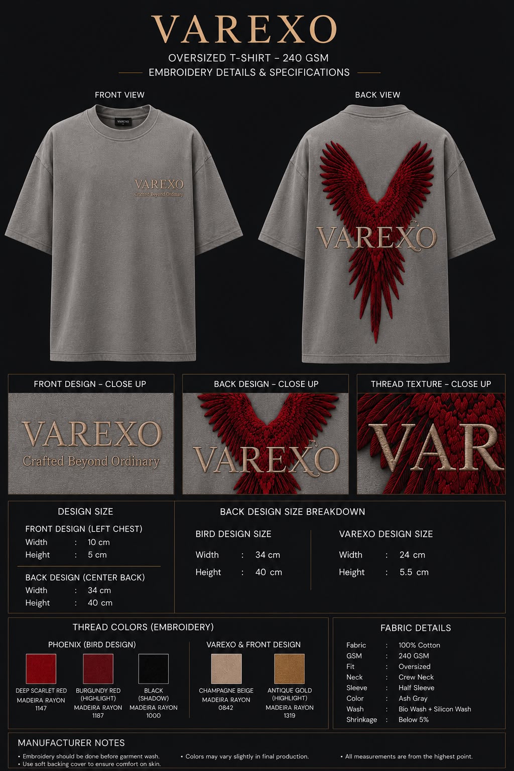 Varexo  red wings  crafted beyond ordinary