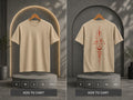 VAREXO Desert Sand Balance Embroidery T-Shirt